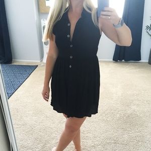 Button-front A-line Dress